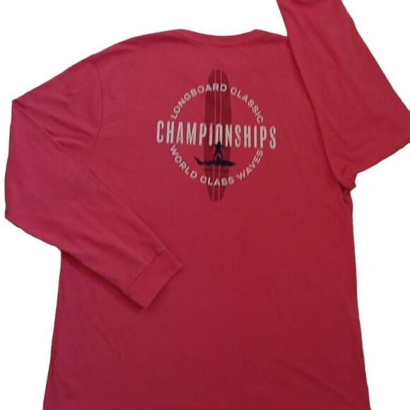 Izod Long-sleeved Tshirt Men's XL Longboard Classic Championship Cotton Graphic - Picture 4 of 7
